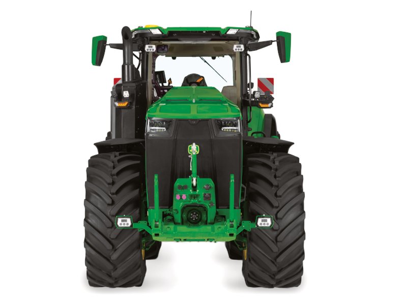 John Deere 8R vista a 360 gradi